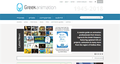 Desktop Screenshot of greekanimation.com